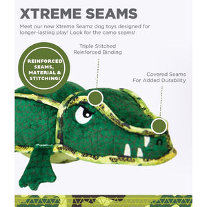 Outward Hound Xtreme Seamz Alligator