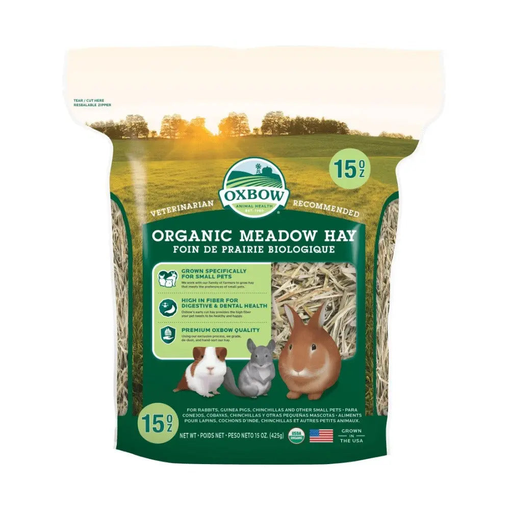 Oxbow Organic Meadow Hay Buy Small Pet Food Online Canine & Co
