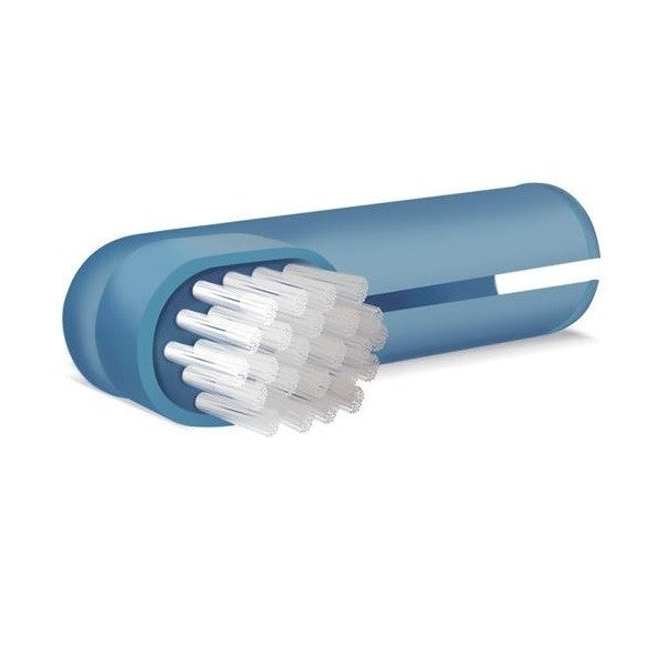 Pet Dent Finger Brush - Blue