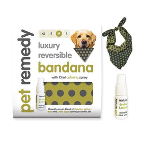 Pet Remedy Bandana & 15ml Calming Spray