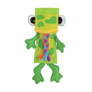 Petmate Zoobilee Firehose Frog Dog Toy
