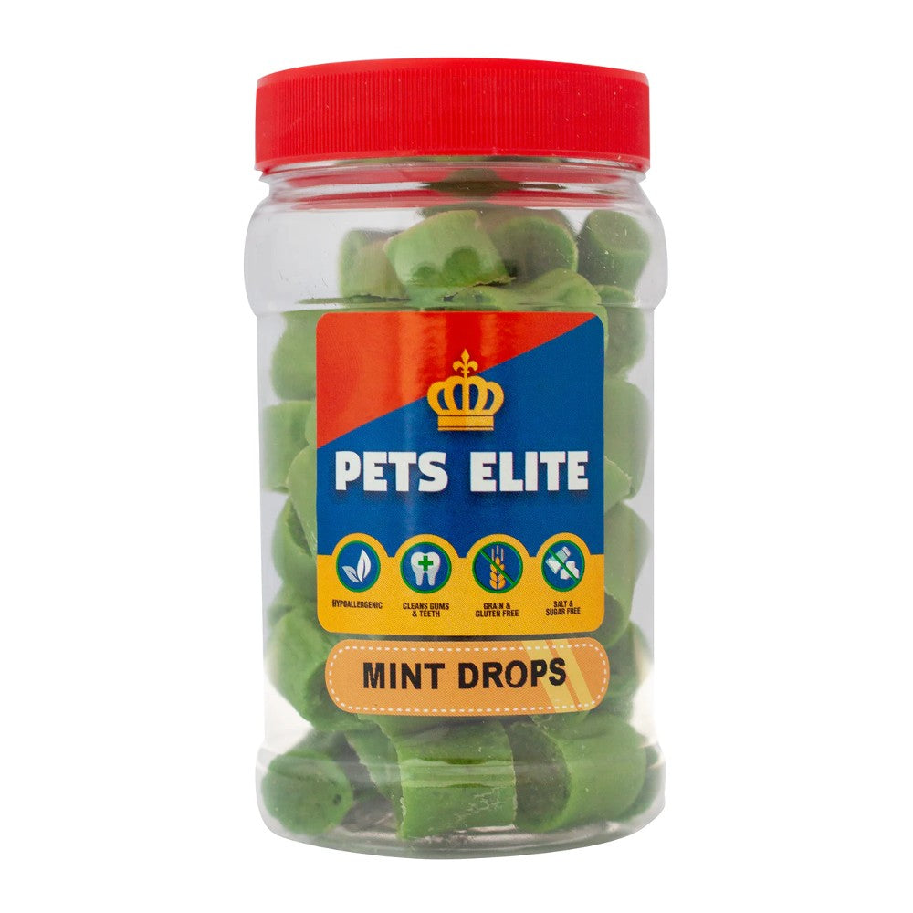 Pets Elite Mint Drops Tub 130g