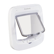 PetSafe Microchip Cat Flap - lifestyle image with pet South Africa retail