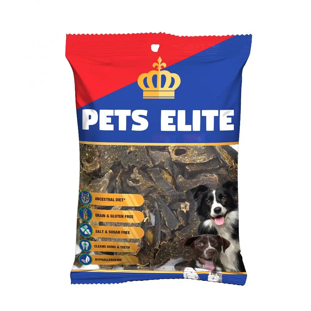 Pets Elite Beef Liver Biltong Treats Bite Size Dog Chew Treats