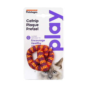 Petstages Catnip Plaque Pretzel