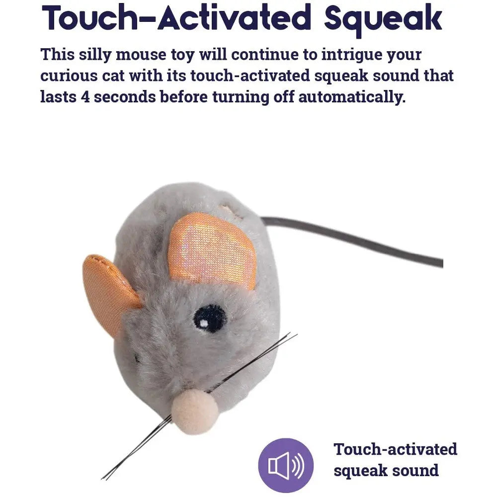 Petstages Squeak Squeak Mouse Cat Toy
