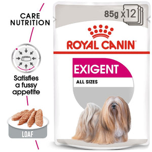 Royal Canin Exigent Dog Loaf 85g Infographic 7