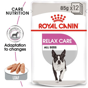 Royal Canin Relax Care Dog Loaf 85g Infographic 7