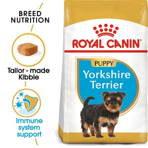 Royal Canin Yorkshire Terrier Puppy Infographic 1