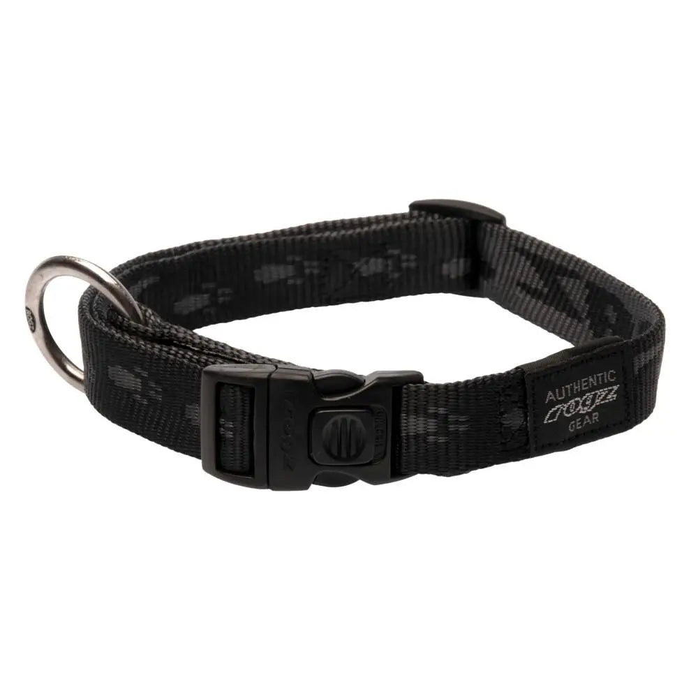 Rogz Alpinist Large 20mm K2 Dog Collar Black Rogz Design