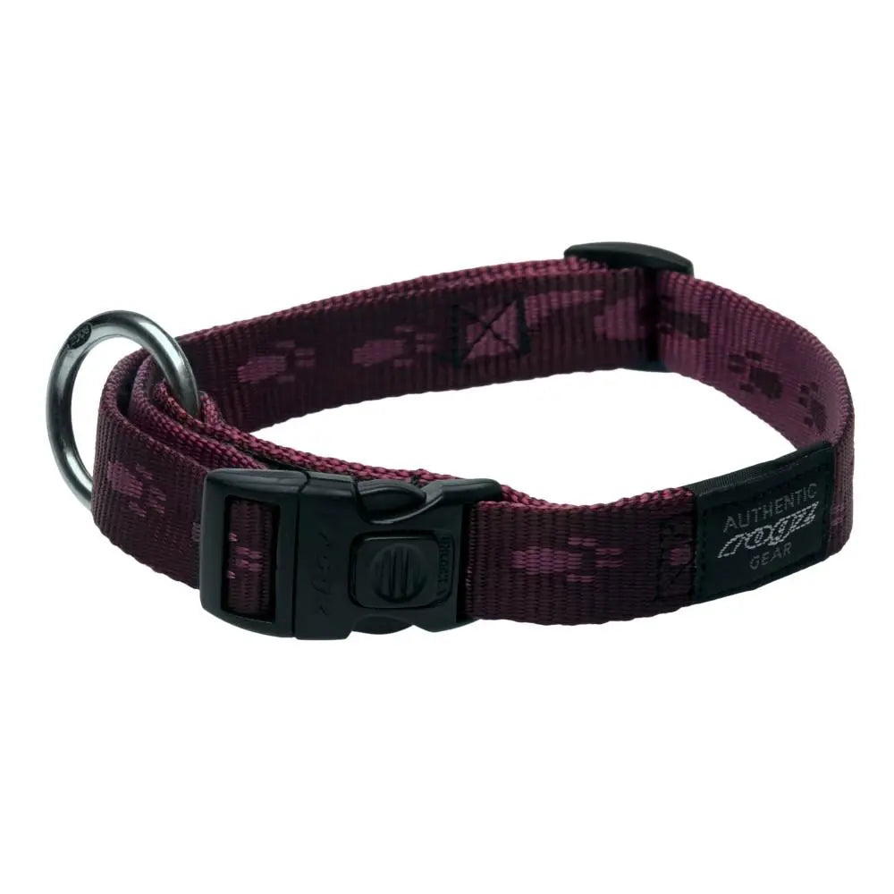 Rogz Alpinist Large 20mm K2 Dog Collar Purple Rogz Design