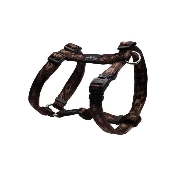 Rogz Alpinist Dog H-Harness Chocolate