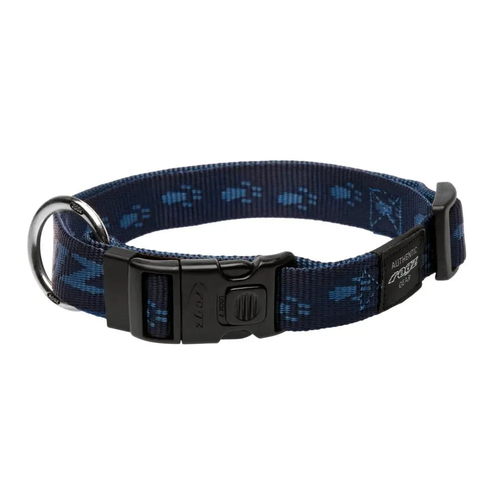 Rogz Alpinist Extra Large 25mm Everest Dog Collar Blue Rogz Design