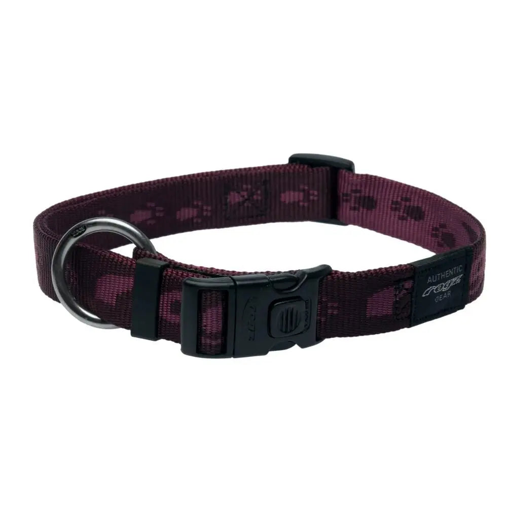 Rogz Alpinist Extra Large 25mm Everest Dog Collar Purple Rogz Design