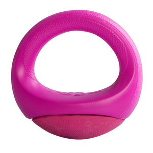 Rogz Pop-Upz Self-Righting Float and Fetch Dog Toy Pink
