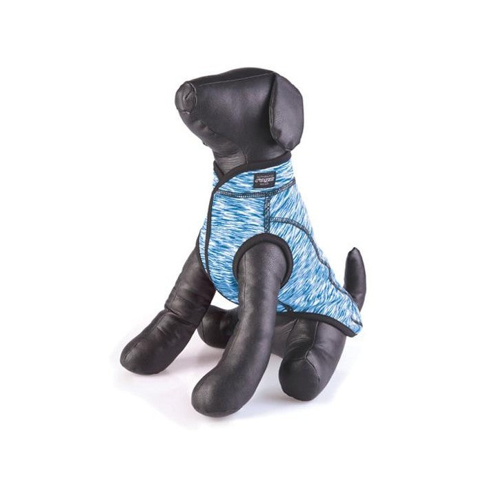 Rogz Dog Vest ComfySkin Blue Melange