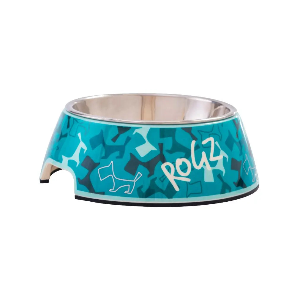 Rogz Dogz 2-in-1 Bubble Dog Bowlz Mint Dog