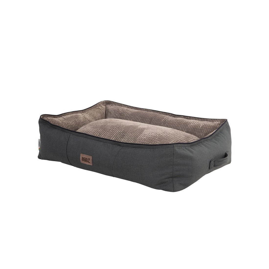 Rogz Indoor 3D Pod Dog Bed Olive/Grey