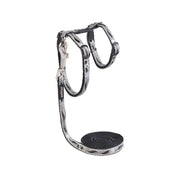 Rogz NightCat Reflective Cat Harness & Lead Black Paws