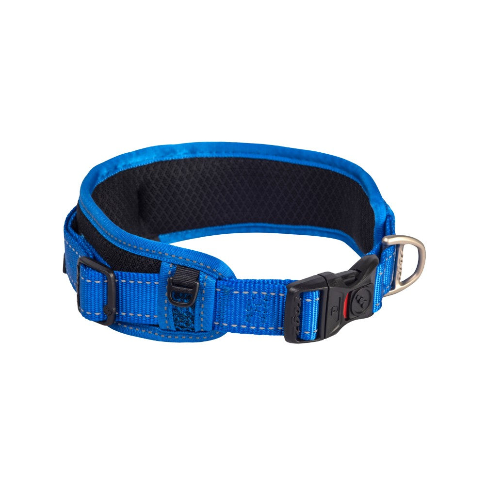 Rogz Utility Extra Large Classic Collar Padded Blue