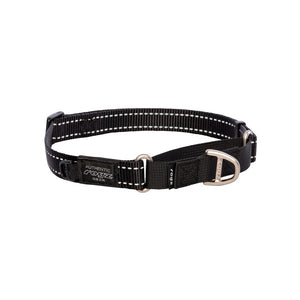 Rogz Utility Control Collar Web Black Large