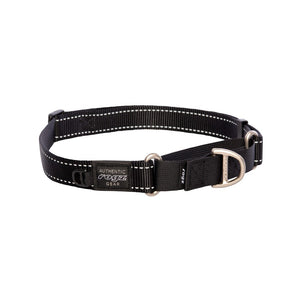 Rogz Utility Control Collar Web Black X Large