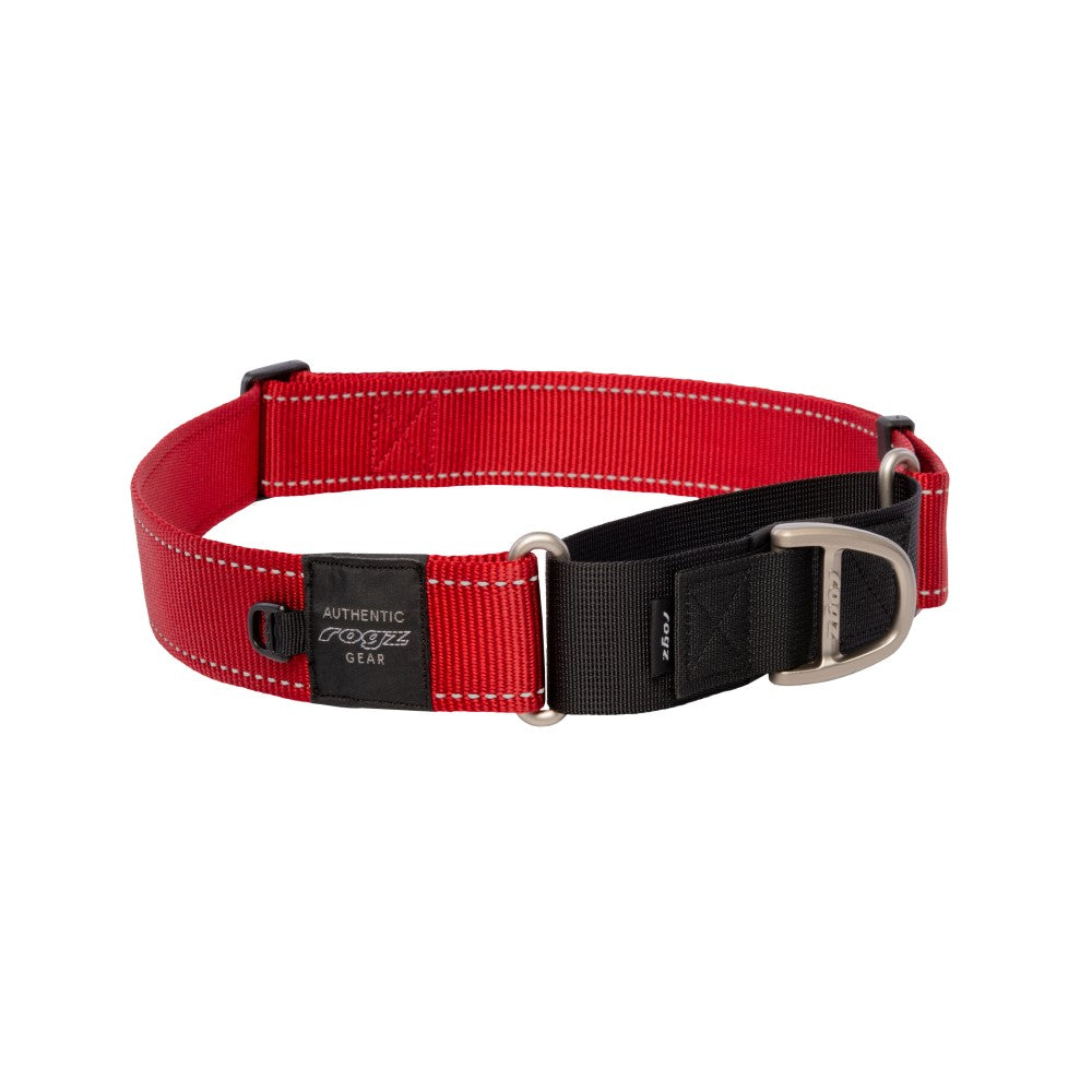 Rogz Utility Control Collar Web Red XX Large