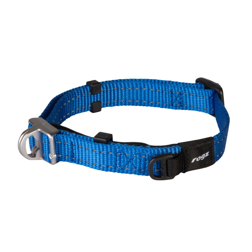 Rogz Utility Safety Collar Blue