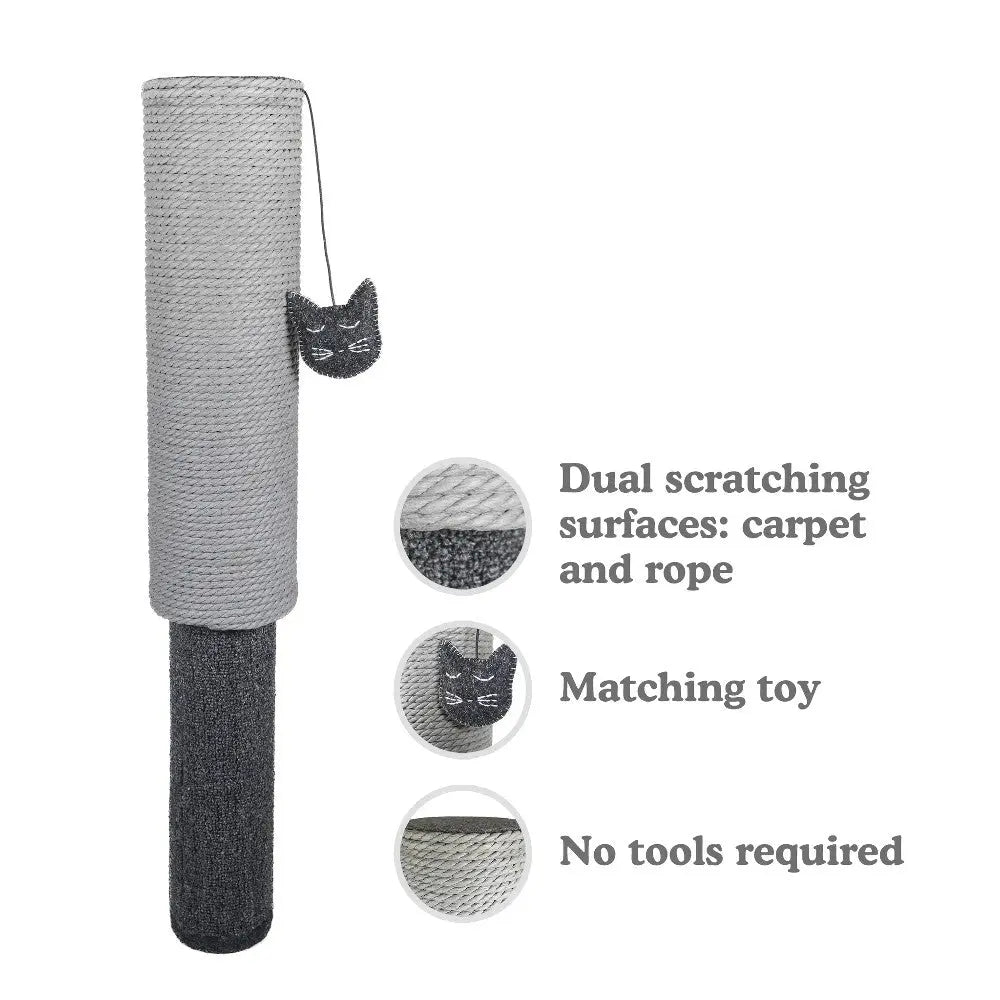 Rosewood Adjustable Pole Scratcher