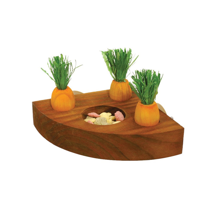 Rosewood Carrot Toy 'n Treat Holder