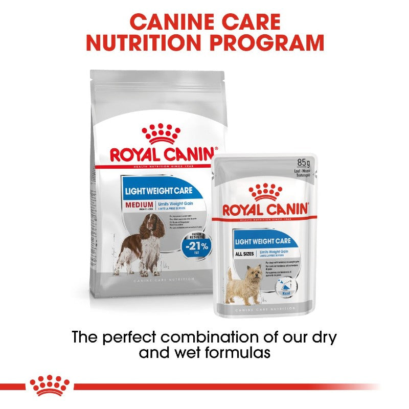 Royal Canin Dog Light Weight Care - Medium Infographic 5