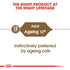 Royal Canin Ageing +12 Cat Wet Food Pouch Infographic