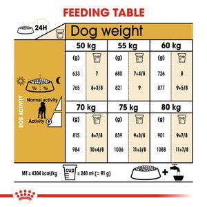 Royal Canin Great Dane Adult Infographic 5