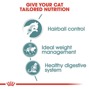 Royal Canin Cat - Hairball Care Wet Food Pouch Infographic 2
