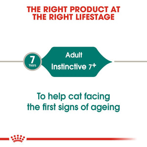 Royal Canin Cat Instinctive +7 Wet Food Pouch infographic 1