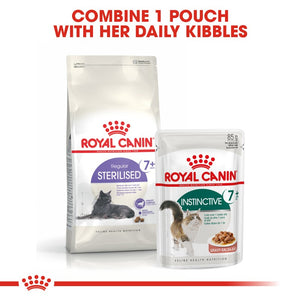 Royal Canin Cat Instinctive +7 Wet Food Pouch infographic 5