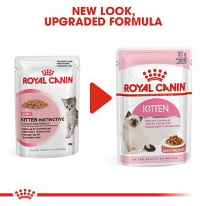 Royal Canin Kitten Instinctive Wet Food Pouch Infographic 6