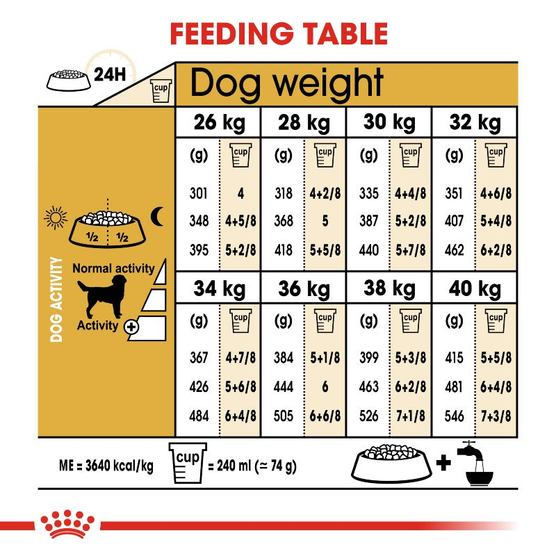 Royal Canin Labrador Retriever Adult Infographic 5