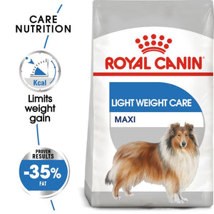 Royal Canin Dog Light Weight Care - Maxi Infographic 1