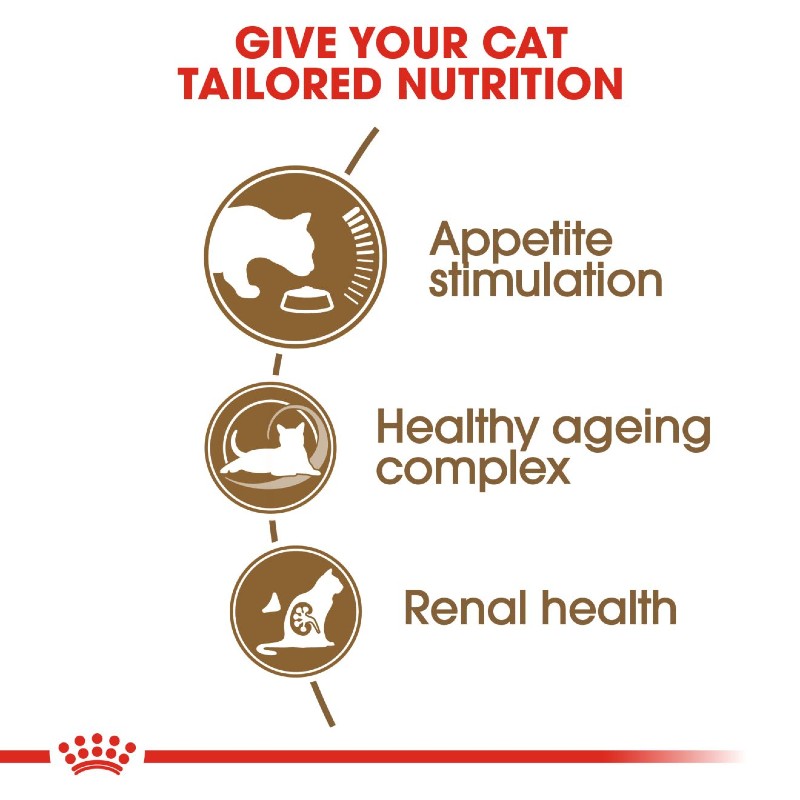 Royal Canin Ageing +12 Cat Infographic 2