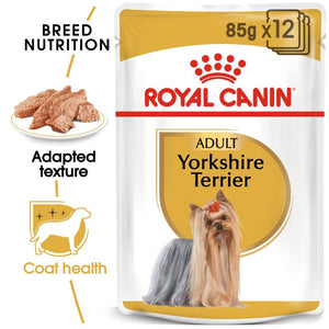 Royal Canin Yorkshire Terrier Adult Wet Food Pouch Infographic 6