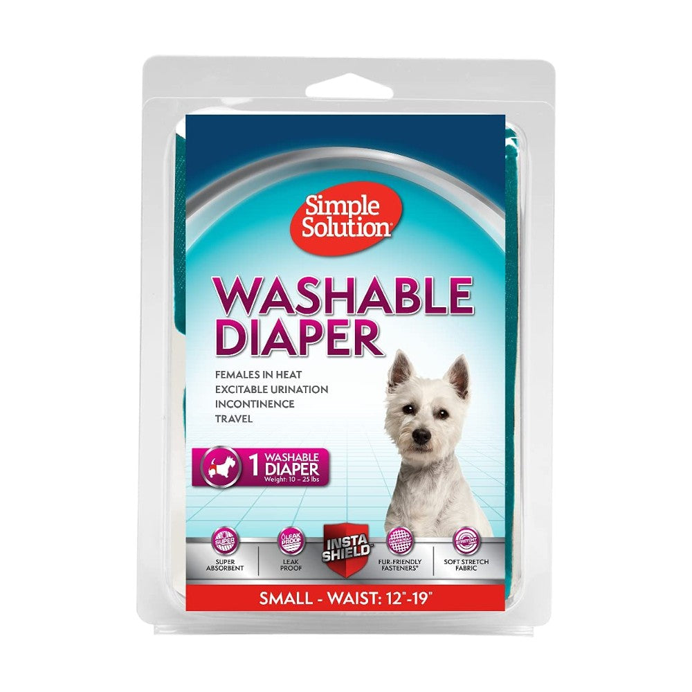 Simple Solution Washable Female Dog Diapers Small