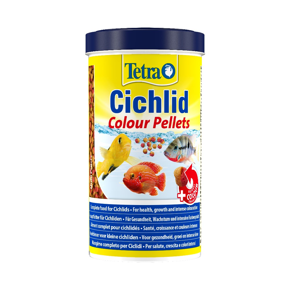 Tetra Cichlid Colour Pellets Fish Food