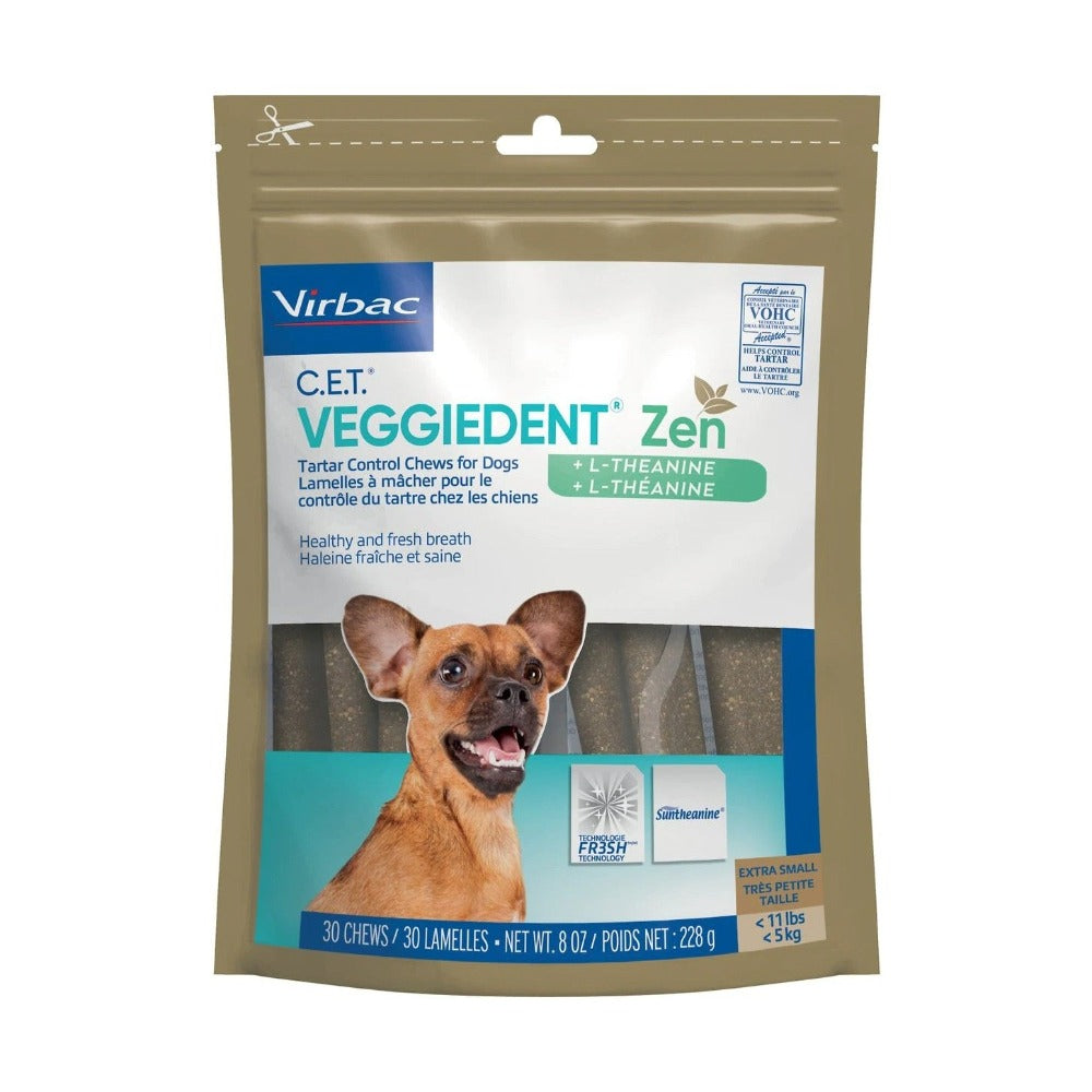Virbac Veggiedent Zen Dental Chews Buy Dog Treats Online Canine & Co