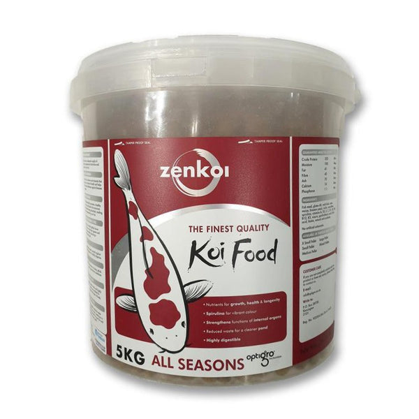 All season koi food best sale