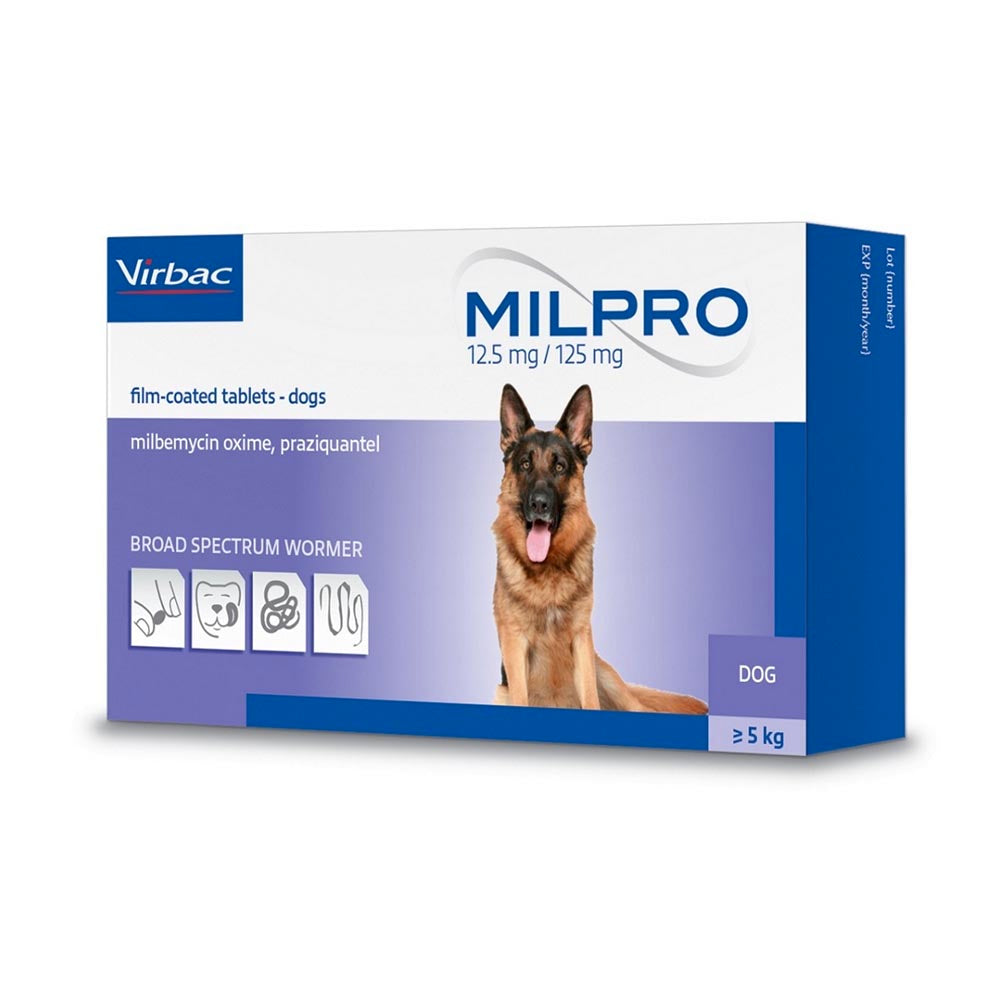 Virbac Milpro Dog & Puppy Dewormer