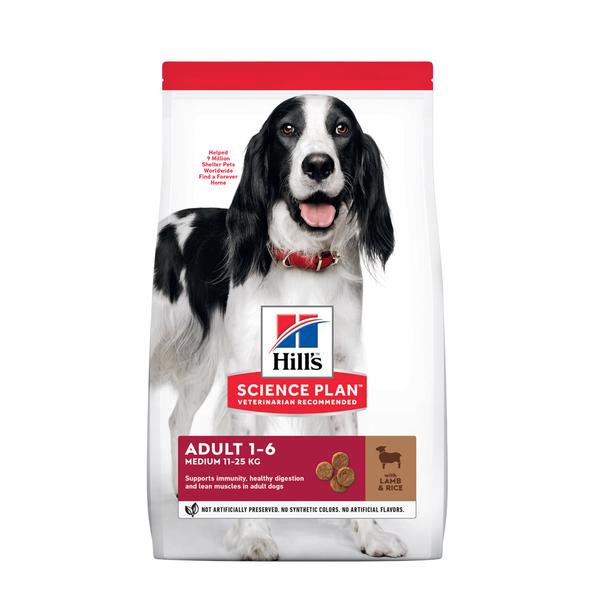 Hill's Science Plan Canine Adult Medium Lamb & Rice Dog Food