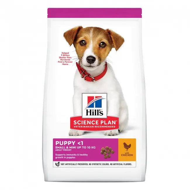Hill’s Science Plan Small & Mini Puppy Dry Dog Food, Chicken Flavour