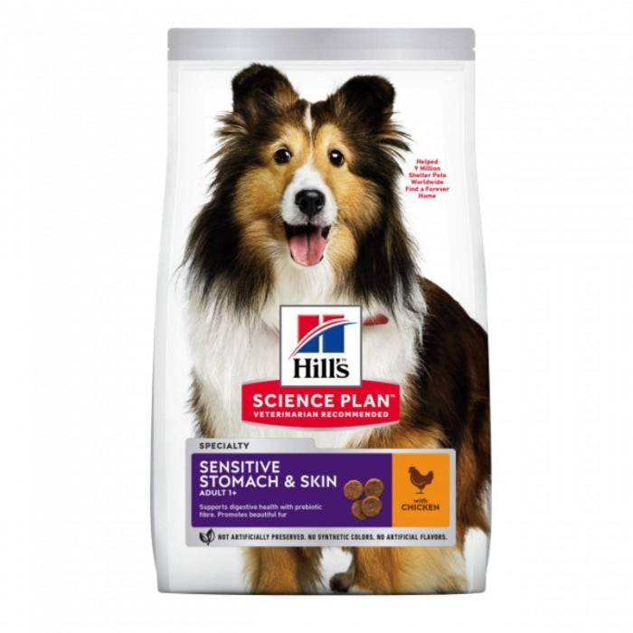 Hill's Science Plan Canine Adult Sensitive Stomach & Skin Chicken Dog Food