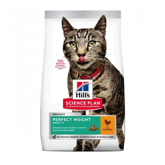 Hill's Science Plan Feline Perfect Weight Chicken Dry Cat Food